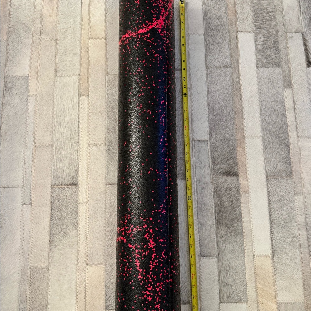 Black and Pink Foam Roller